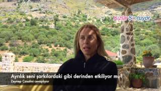 Zeynep Casalini - Ayrılık acısı şarkılardaki gibi etkiliyor mu seni? Resimi