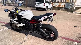 2016 triumph Daytona 675R walk around