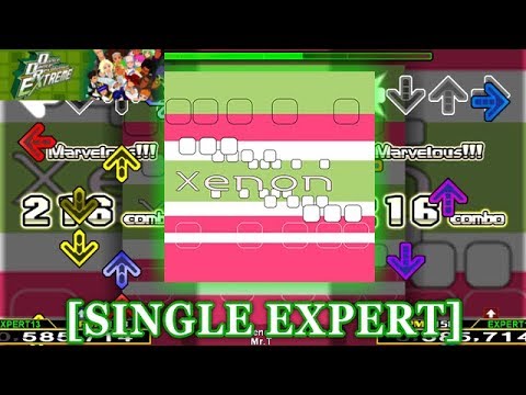 DDR EXT】 xenon [SINGLE EXPERT] 譜面確認＋クラップ - YouTube