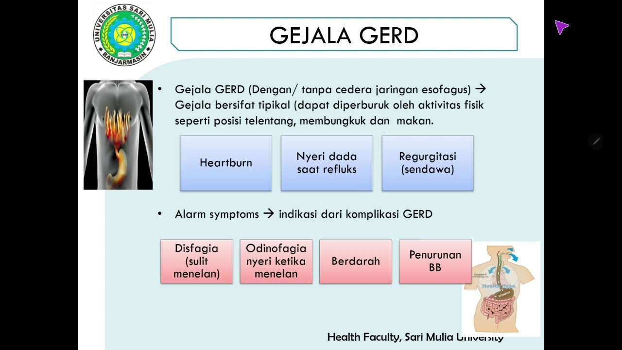 Farmakoterapi pada penyakit GERD dan TUKAK PEPTIK