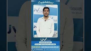 Akash Ghuge | SAP FICO ECC+S4HANA | Successfully Completed Course at UV Technocrats