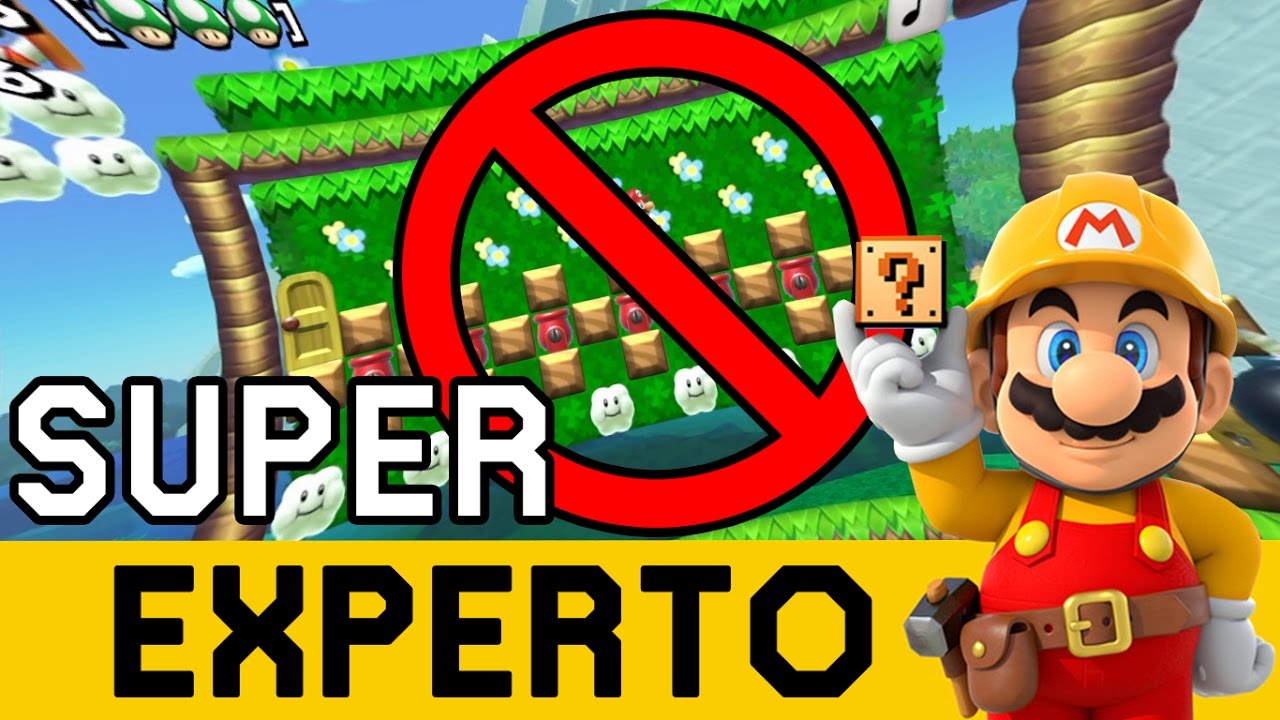 experto deportivo 100% IMPOSIBLE: Nivel que NO Puede ser Superado - SUPER EXPERTO NO SKIP Super Mario Maker - ZetaSSJ