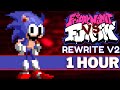 THRILLER GEN FNF 1 HOUR Perfect Loop VS Rewrite V2 I Sonic EXE Lord X Majin I FNF Mod