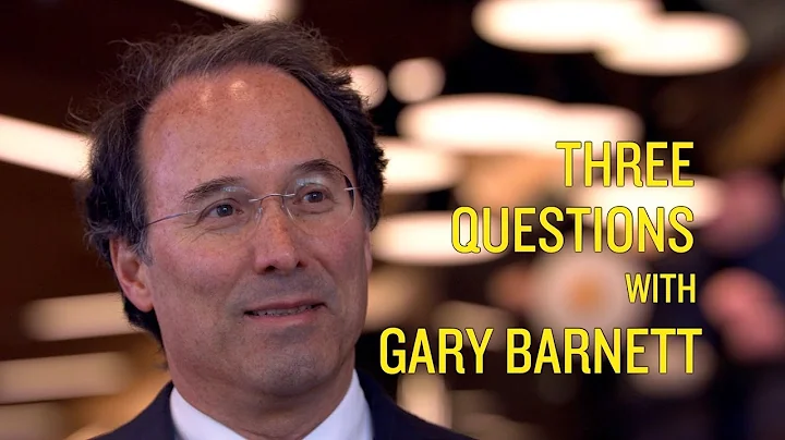 Three Questions with Gary Barnett