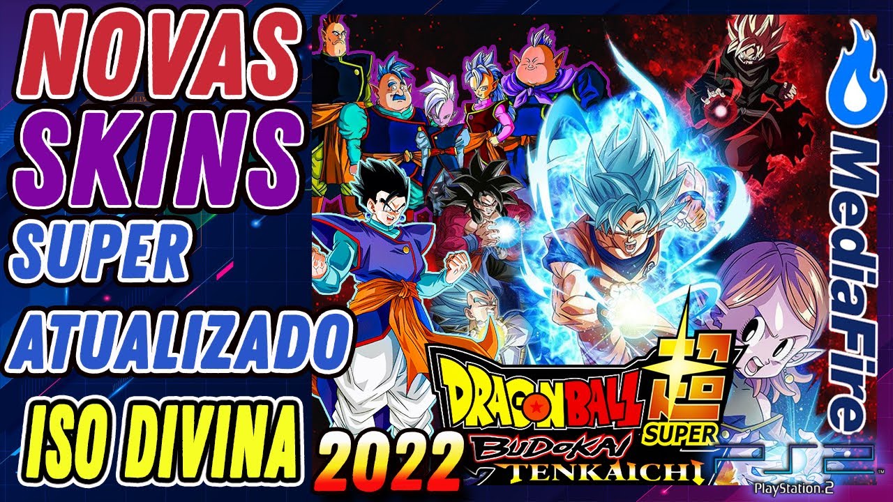 Dragon Ball Z: Tenkaichi 3 ISO DIVINA MOD 2022 Novos Personagens Novas  Transformações Divinas! 