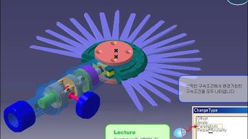 CATIA V5 - ASSEMBLY - Change constraint [카티아스쿨]