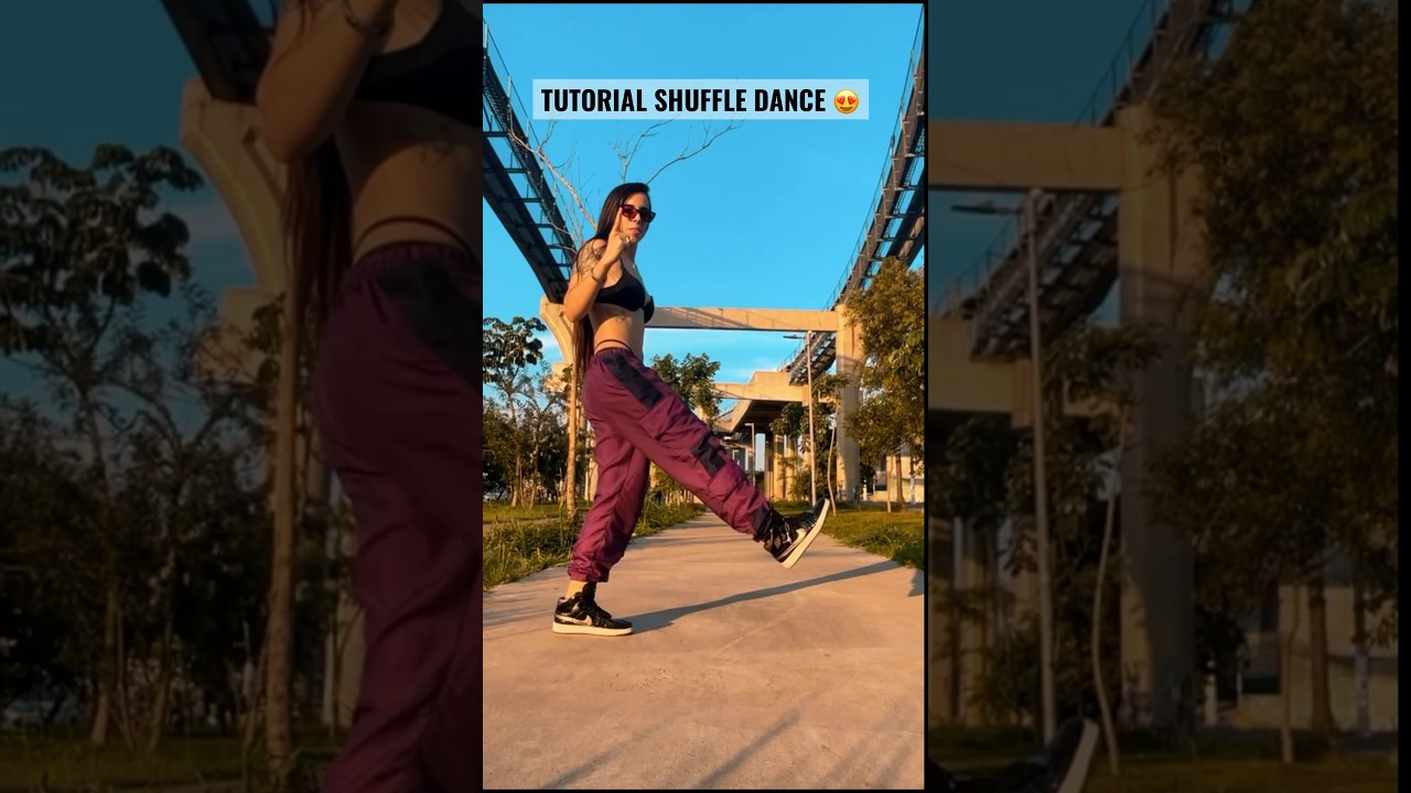 ⁣APRENDA A DANÇAR MÚSICA ELETRÔNICA! TUTORIAL SHUFFLE DANCE #shortsvideo #shorts