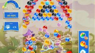 Bubble Witch 2 Saga Level 2601 with no booster & 3 bubbles left