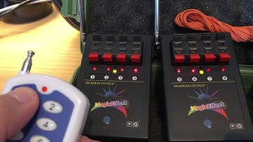 Remote Control 12 Channel Wireless Switch Electric Wire Fireworks Firing System