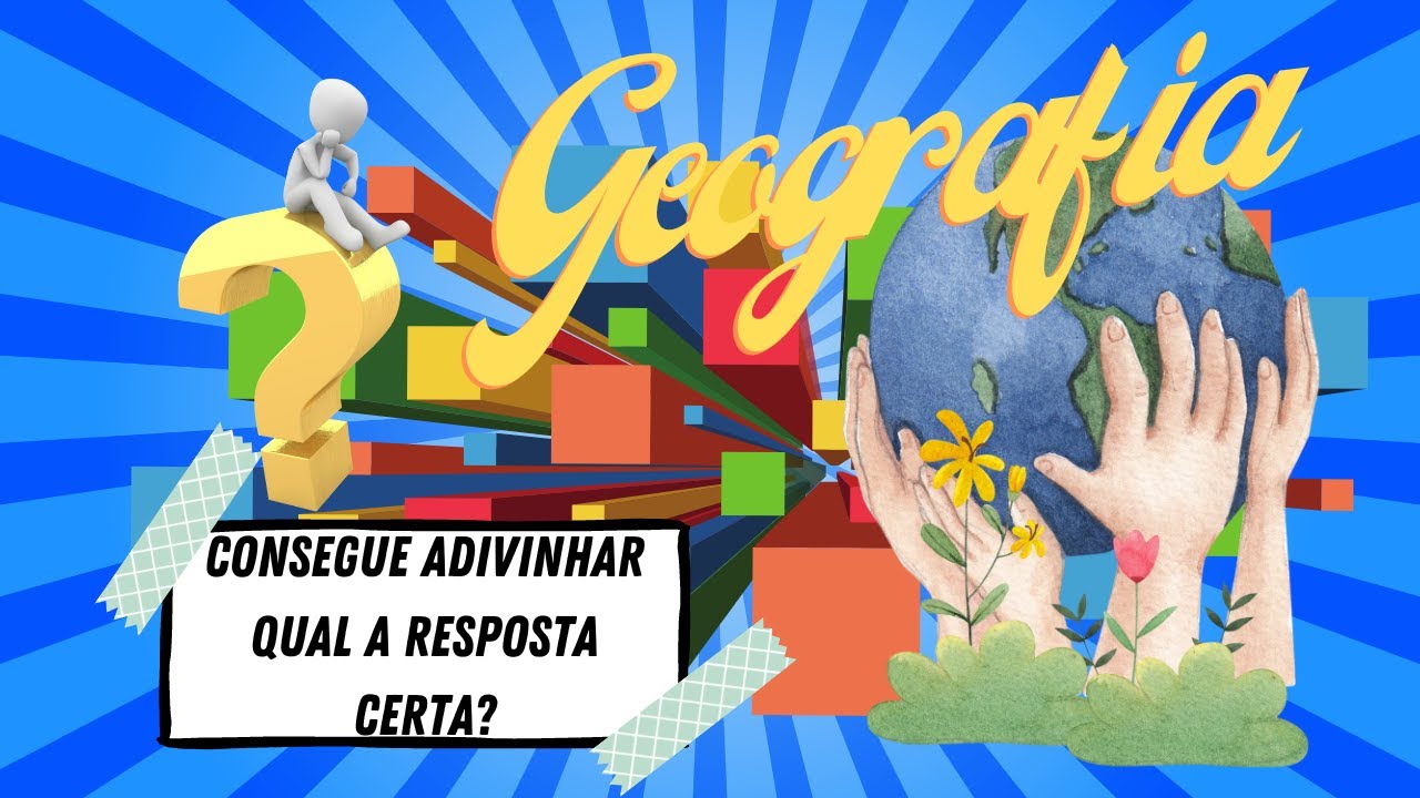 QUIZ - VOCÊ SOBE GEOGRAFIA? #historia #geografia #quiz 