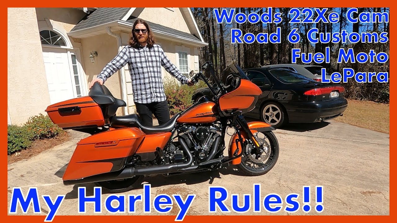 My 2020 Harley Davidson Road Glide with Woods WM822XE cam with some