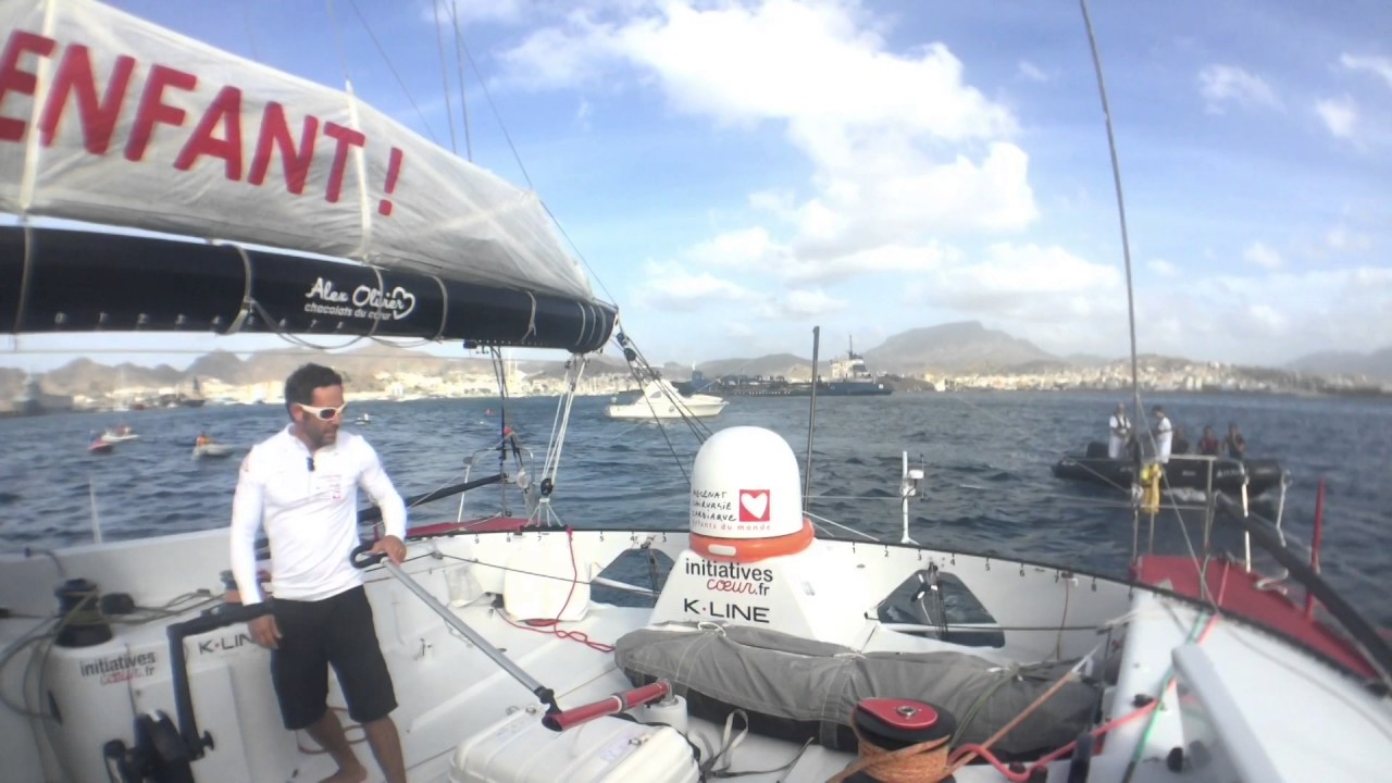 ⁣Tanguy reparti de Mindelo cap sur les Sables d'Olonne / Vendée Globe