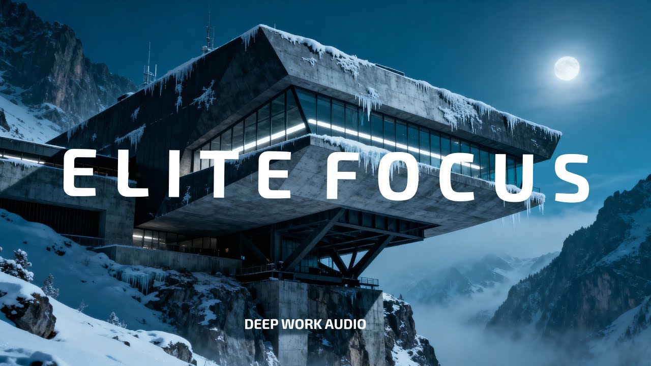 Deep Work Ambient Music – No Drums, Cold Focus for Coding (64 Minutes)