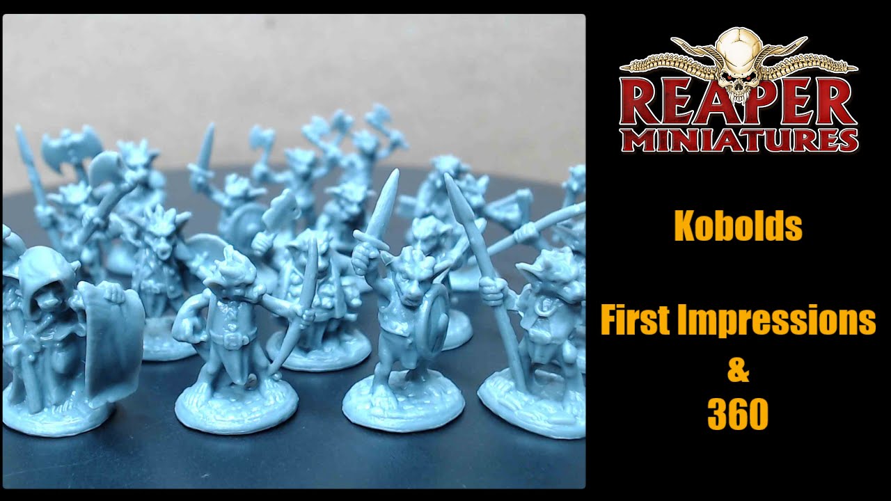 Reaper Miniatures, Kobolds, D&D