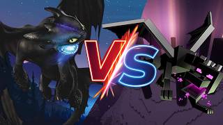 Ender Dragon vs Toothless RAP BATTLE 🔥 Minecraft vs DreamWorks (Tag Team Battle!)
