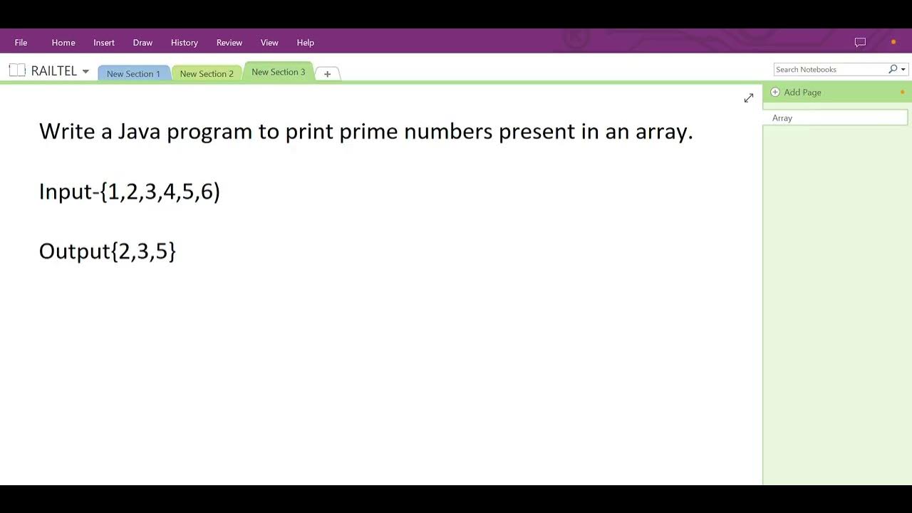 Write a Java program to print prime numbers present in an array ...