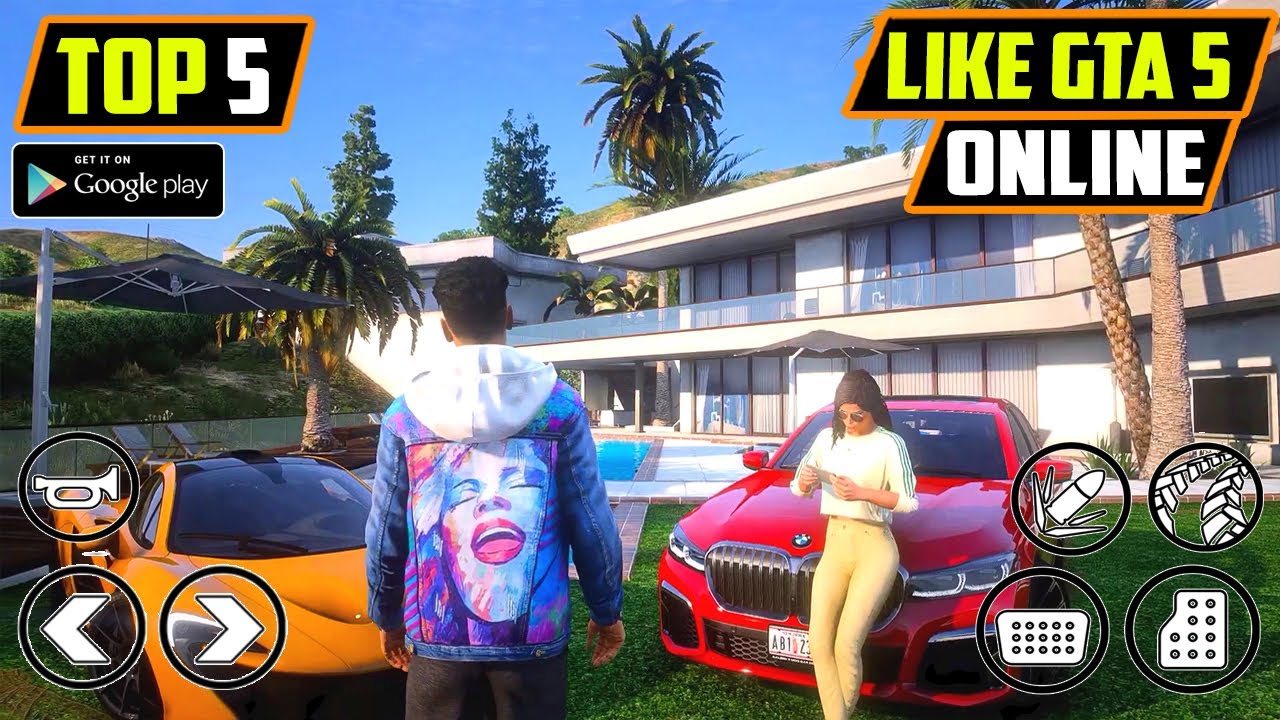 Top 8 Best MULTIPLAYER Open World Game Like GTA 5 For Android 2022