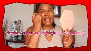 How To Highlight &  Contour (Talk Through) Tutorial for Beginners | bernie_pwmu