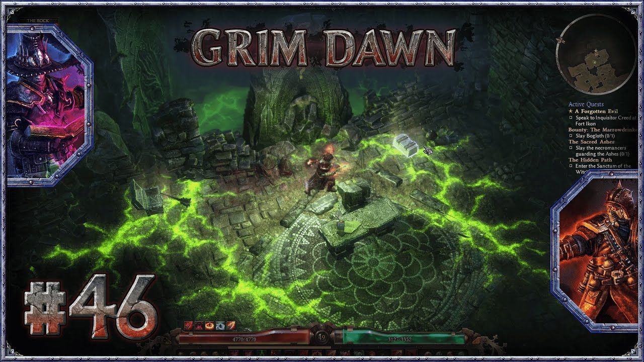 Grim dawn карта мира