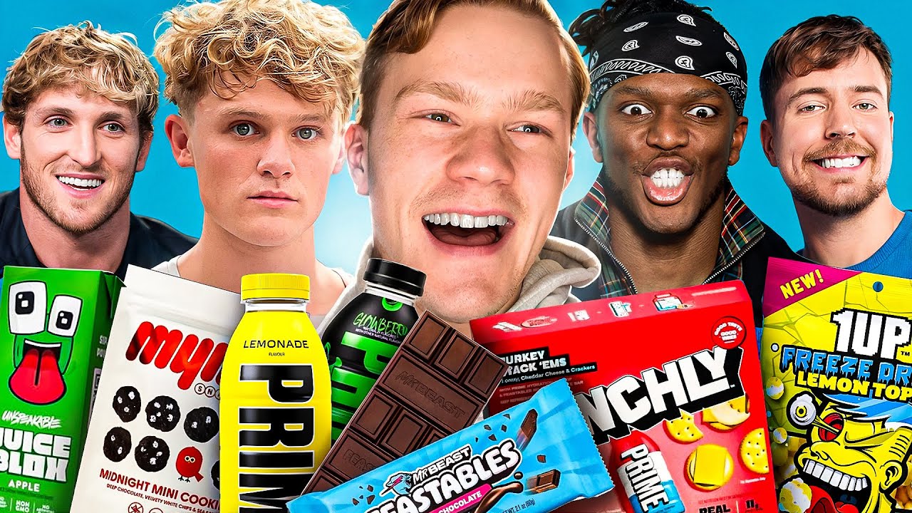 Perik Testar YOUTUBERS PRODUKTER!