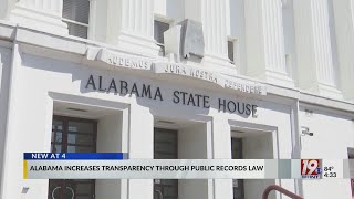 Alabama Increases Transparency Through Public Record Law | May 8, 2024 | News 19 at 4:30 p.m.