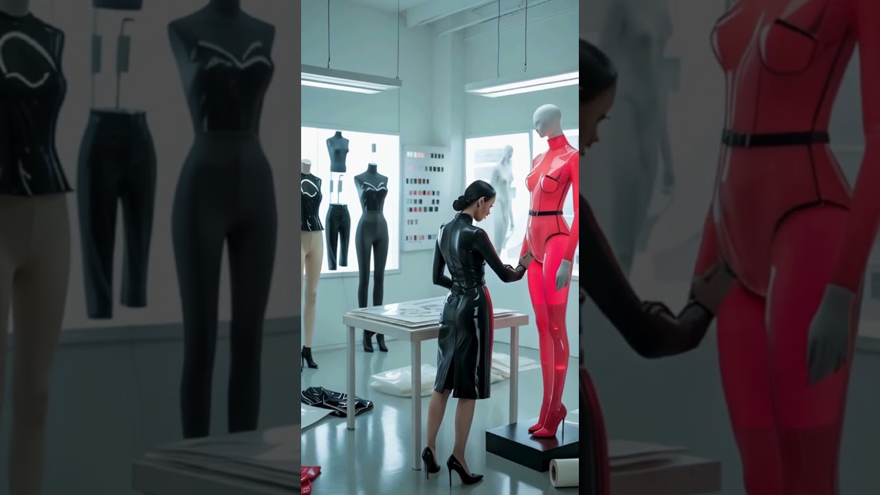 Inside a Futuristic Latex Atelier | Avant-Garde Couture & High-Fashion Innovation