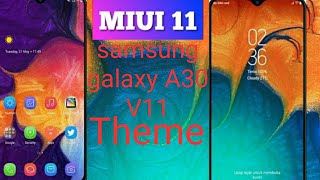 Best Samsung A30 v11 Miui 11 Theme For any xiaomi Devices. screenshot 5