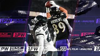1PW: THE LAMAR JACKSON-TO-MARK ANDREWS CONNECTION IS SURGING: RAVENS FILM STUDY #ravens #ravensflock