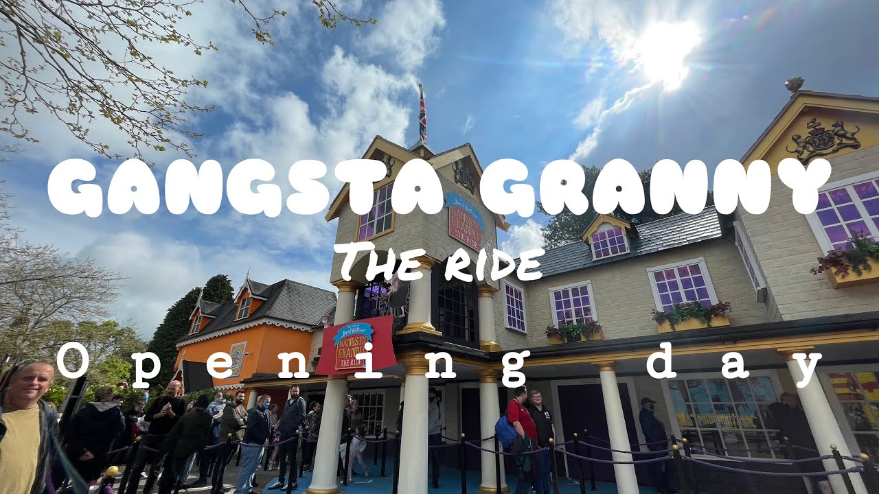 Gangsta granny: the ride | opening day footage! | ALTON TOWERS - YouTube