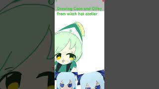 Drawinh Coco and Qifey #witchhatatelier #art #ibispaintxspeedpaint #ibispaintx #anime #fypシ #fanart