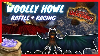 An Woolly Howl Battle Event And Racing - School Of Dragons Gameplay