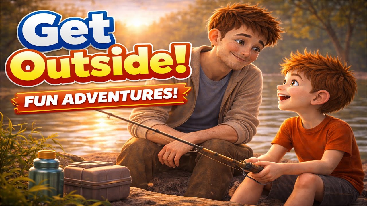 Why Kids Should Go Outside 🌞 | Heartwarming Animated Story for Children