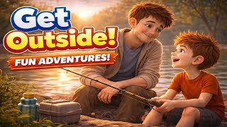 Why Kids Should Go Outside 🌞 | Heartwarming Animated Story for Children