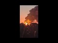 Another Russian Oil Refinery Hit: Ilsky Refinery Burns After Drone Strike!