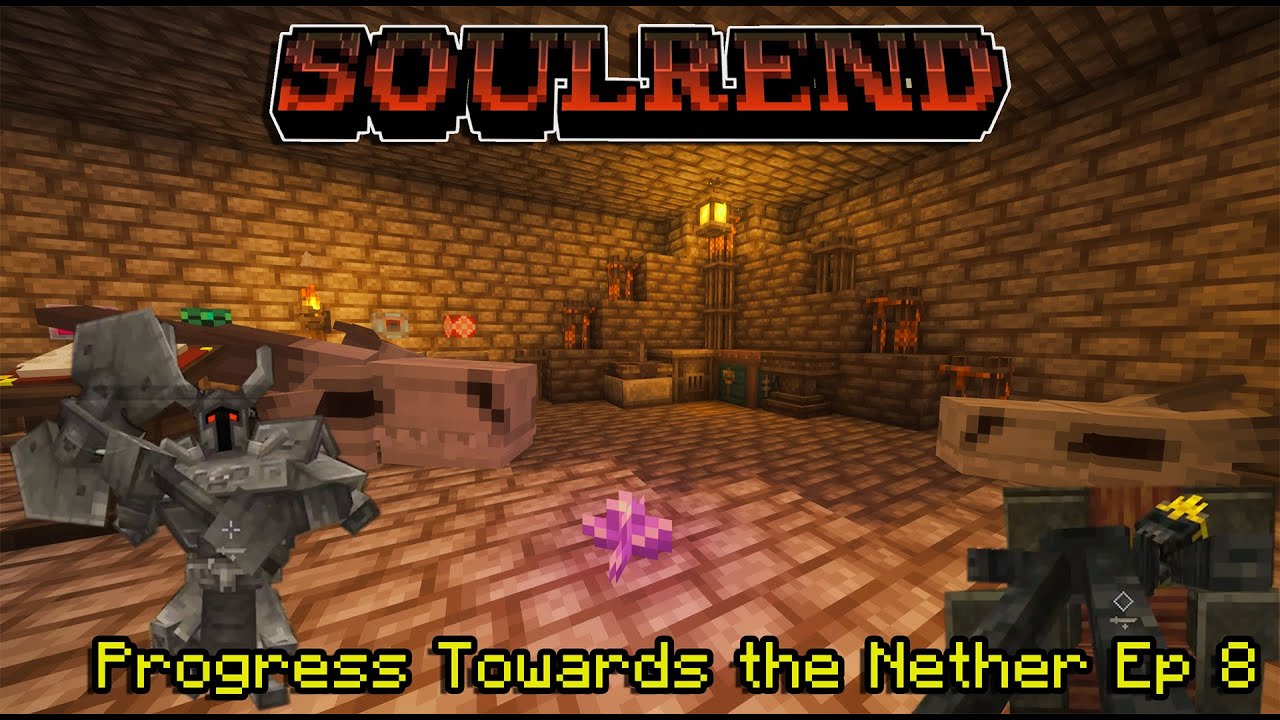 Soul Rend Minecraft Taking Down the Dead King and the Wroughtnaut -Soul Rend Ep 8 - YouTube