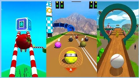 Sky Rolling Ball 3D - Gameplay Walkthrough Level 1 - 10 (king of gaming)