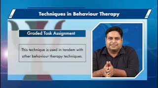 Behaviour Therapy Part 2