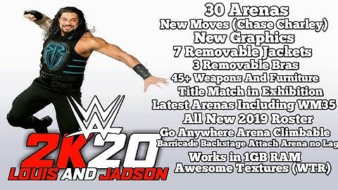 WR3D 2K20 by Louis And Jadson | WR3D by JH And Louis V2 Beta Version | Mod Released