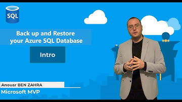 Sauvegarde et restauration Azure SQL - introduction