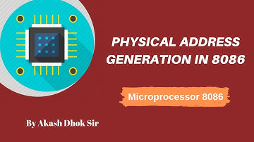 Physical Address Generation in 8086