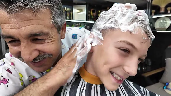 Sensitive Skin Head Shave for Folliculitis: Cleaning & Shaving with My Young Follower 