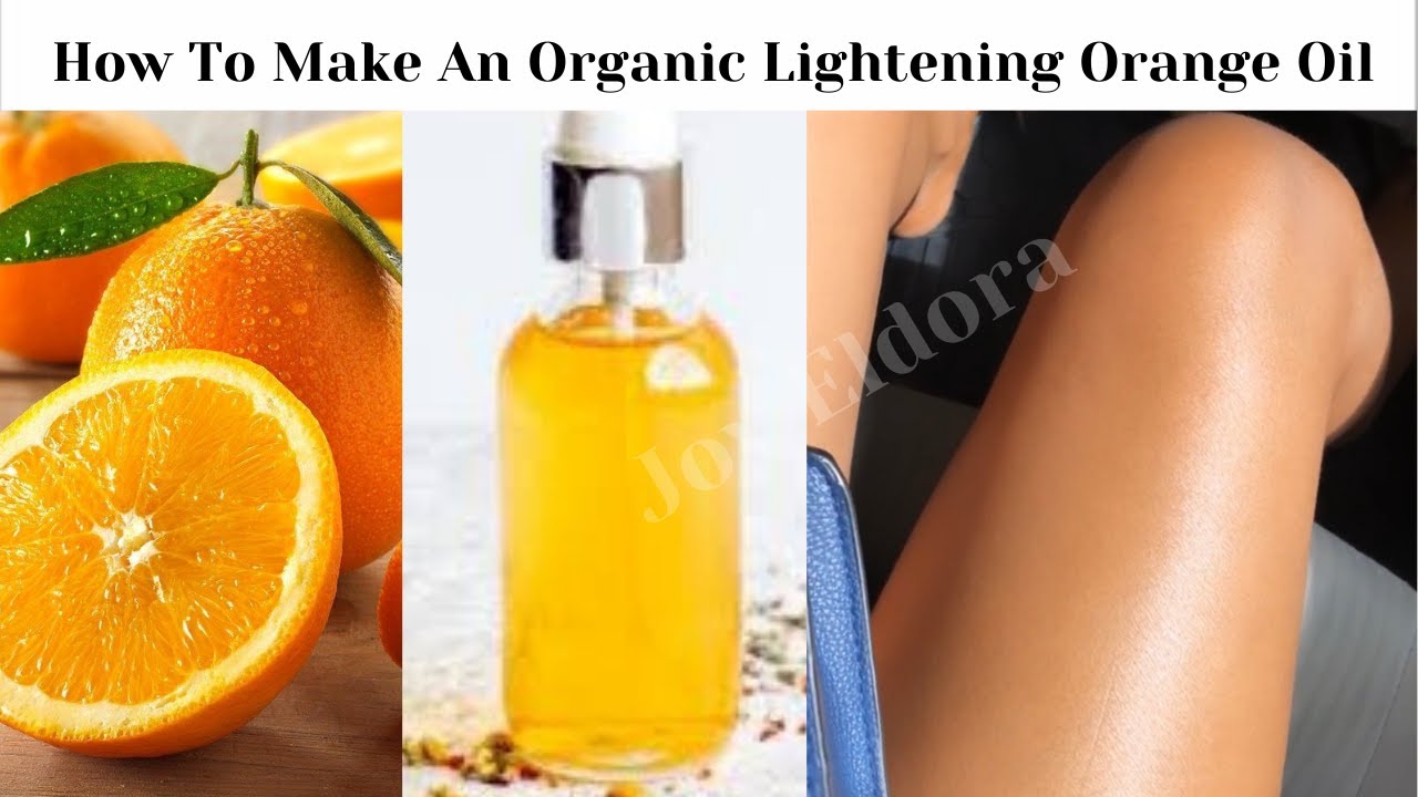 HOW TO MAKE ORANGE OIL FOR A BRIGHTER AND GLOWING SKIN (DIY) YouTube