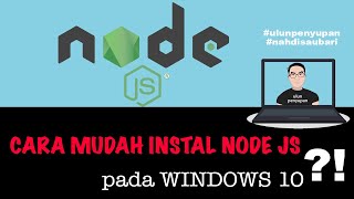 Instal Node Js Pada Windows 10 dengan Mudah screenshot 5