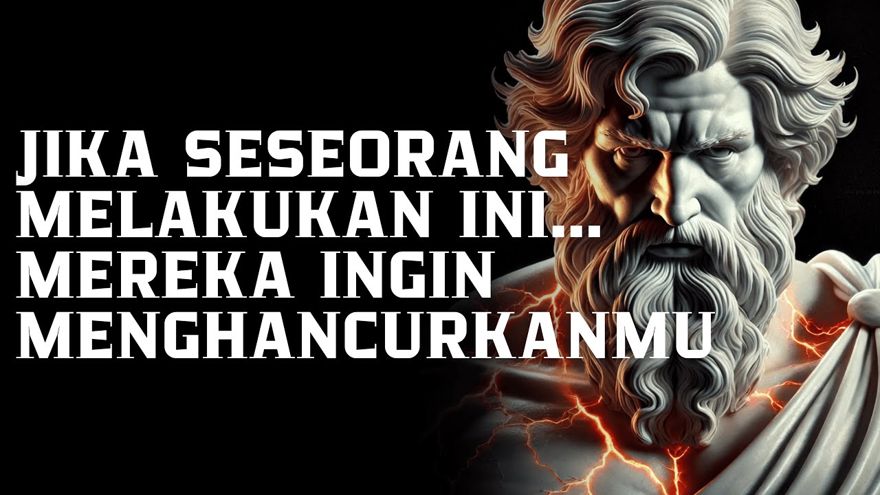 5 TANDA Seseorang Tidak Hanya MEMBENCI Anda | Mereka Ingin MENGHANCURKAN Anda | Filsafat Stoikisme