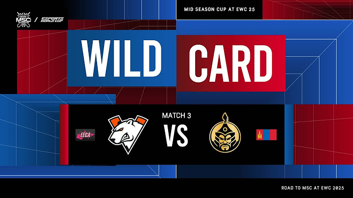 Virtus.pro vs The MongolZ | DAY 3 | MSC 2025 Wild Card at EWC 25