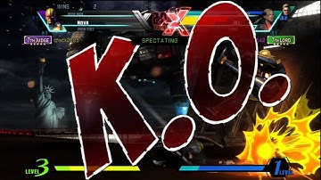 Ultimate Marvel vs Capcom 3 friday in lobby part 1 episode 3