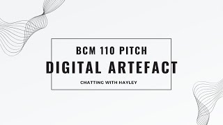 BCM 110 PITCH
