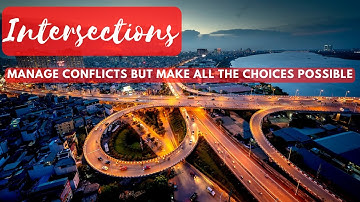 At-grade intersections, grade-separated intersections, road engineering, civil engineering