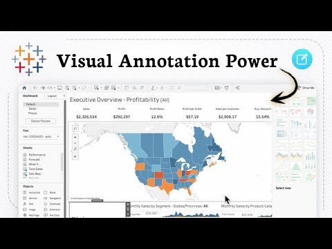 How to add a text box to a Tableau dashboard