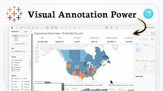 How to add a text box to a Tableau dashboard